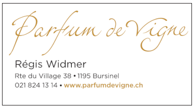 Parfum de Vigne - Régis Widmer