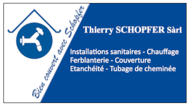 Thierry Schopfer Sàrl - Sanitaire - Chauffage - Couverture