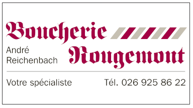 Boucherie Rougemont André Reichenbach